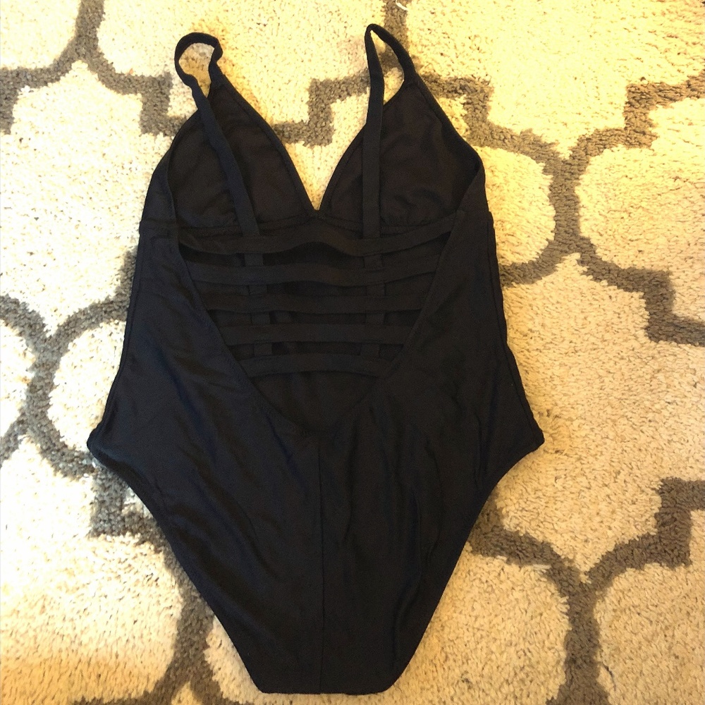 Strappy One Piece Swimsuit